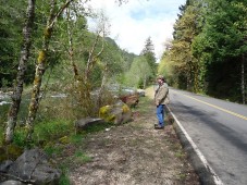 Nice highway running right through the 150 acres